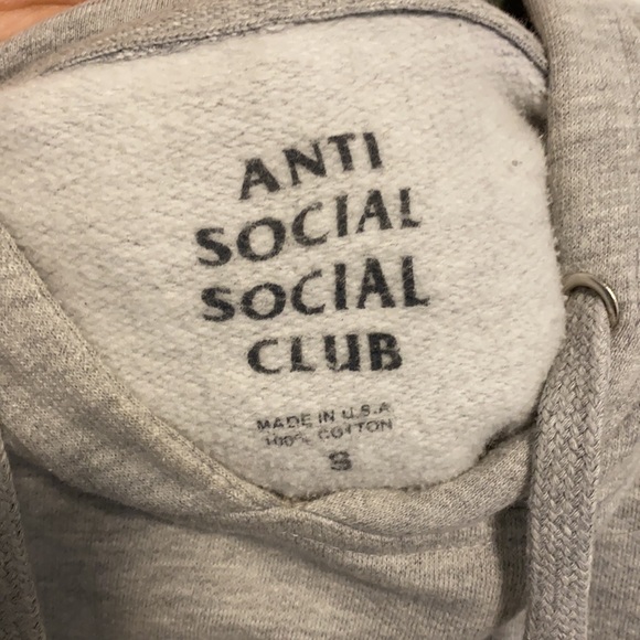 Anti Social Social Club Hoodie - Picture 3 of 4